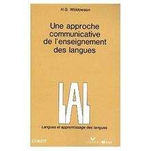 Une approche communicative de l'enseignement des langues