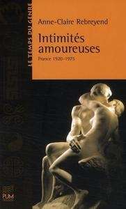 Intimités amoureuses