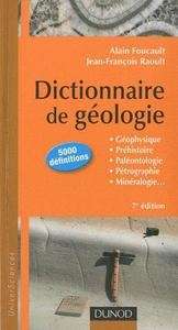 Dictionnaire de Géologie