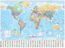 World Wall Paper Map