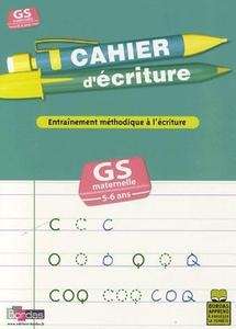 Cahier d'écriture GS maternelle 5-6ans