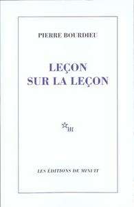 Leçon sur la leçon