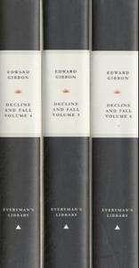 The Decline and Fall of the Roman Empire vols IV-VI