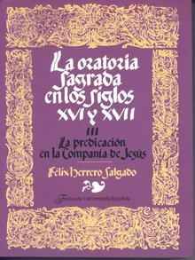 La oratoria sagrada en los siglos XVI y XVII