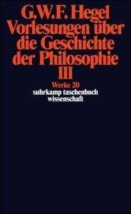 Vorlesungen über die Geschichte der Philosophie Tomo 3