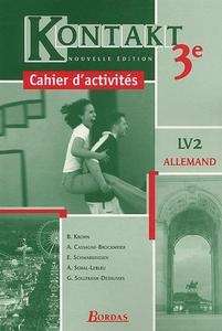 Kontakt 3e Cahier d'activités LV2 Allemand