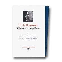 Oeuvres complètes (Rousseau) Tome I