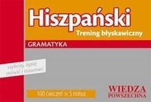 Hiszpanski - Trening blyskawiczny. Gramatyka