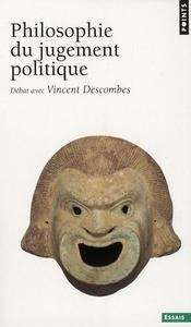 Philosophie du jugement politique