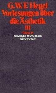 Vorlesungen über die Ästhetik