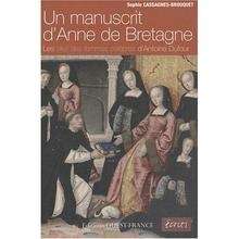 Un manuscrit d'Anne de Bretagne