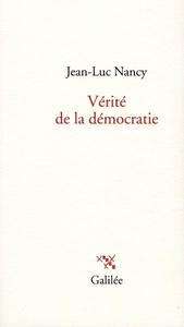 Vérité de la démocratie