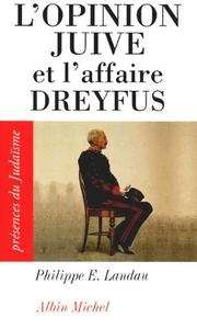 L'opinion juive et l'affaire Dreyfus