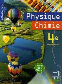 Physique Chimie 4e. Livre de l'eleve