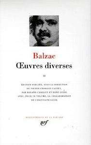 Oeuvres diverses (Balzac)