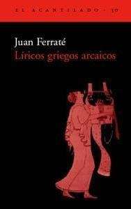 Líricos griegos arcaicos