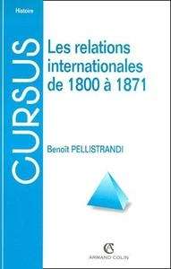 Les relations internationales de 1800 à 1871