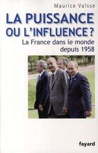 La puissance ou l'influence?