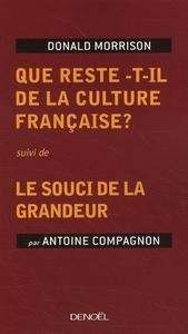 Que reste-t-il de la culture française ?