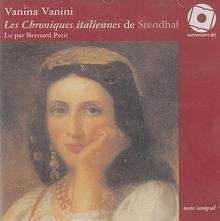CD (1) - Vanina Vanini (Les chroniques italiennes)