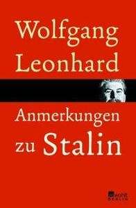 Anmerkungen zu Stalin