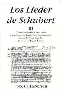 Los Lieder de Schubert