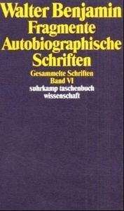 Fragmente Autobiographische Schriften