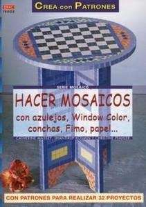 Hacer mosaicos con azulejos, Window color, conchas, fimos, papel...