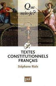 Textes constitutionnels français