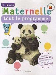 Maternelle tout le programme 4-5ans