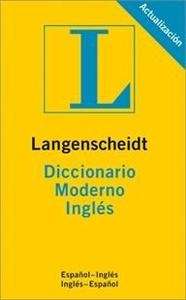 Langenscheidt Diccionario Moderno inglés