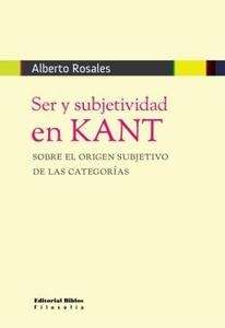 Ser y subjetividad en Kant