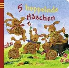 5 hoppelnde Häschen