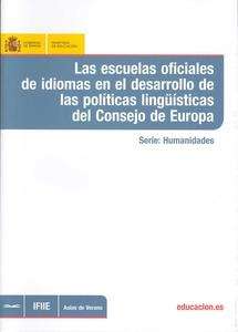 Las escuelas oficiales de idiomas en el desarrollo de las políticas lingüísticas del Consejo de Europa