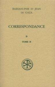 La correspondance (Vol.2- T.2)