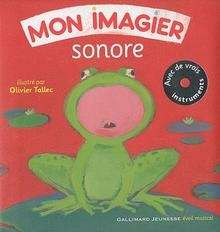 Mon imagier sonore (livre+CD)