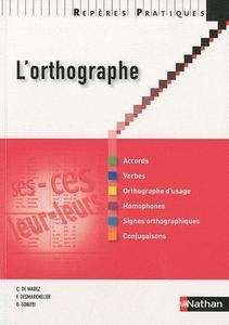 L'orthographe