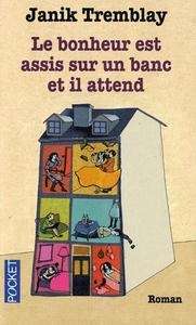 Le bonheur est assis sur un banc et il attend