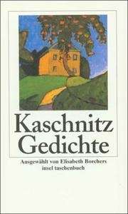 Gedichte (Kaschnitz)