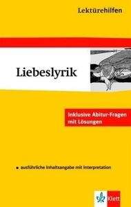 Lektürehilfen Liebeslyrik