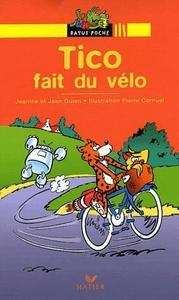 Tico fait du vélo