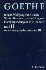 Autobiographische Schriften III (Goethe)