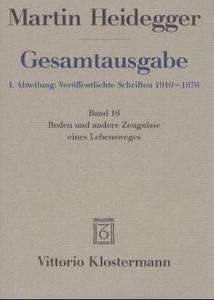 Gesamtausgabe Bd. 16: Reden und andere Zeugnisse eines Lebensweges