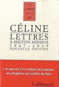 Lettres à Milton Hindus