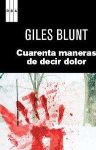 Cuarenta maneras de decir dolor