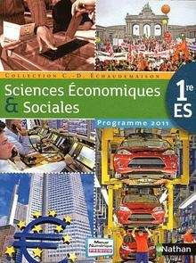 Sciences Économiques et Sociales 1ère ES