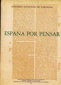 España por pensar