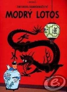 Tintin-Modr  lotos