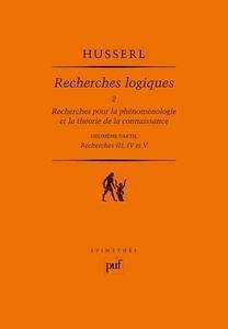 Recherches logiques (Tome 2 - 2ème partie)