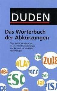 Das Wörterbuch der Abkürzungen